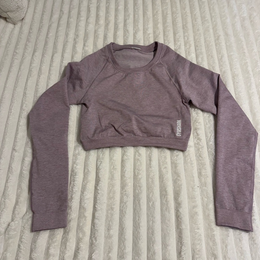 Gymshark Purple Crop Top